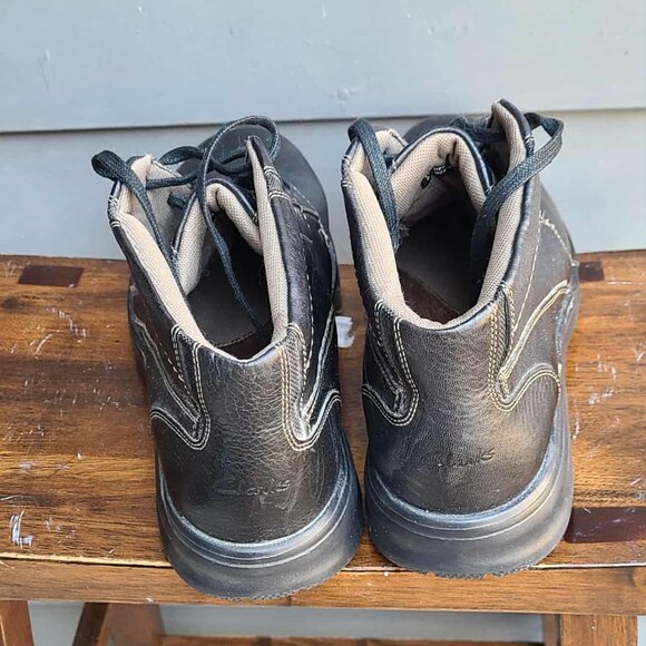 Clarks Mens Classic Leather Boot size 12M - Picture 11 of 11